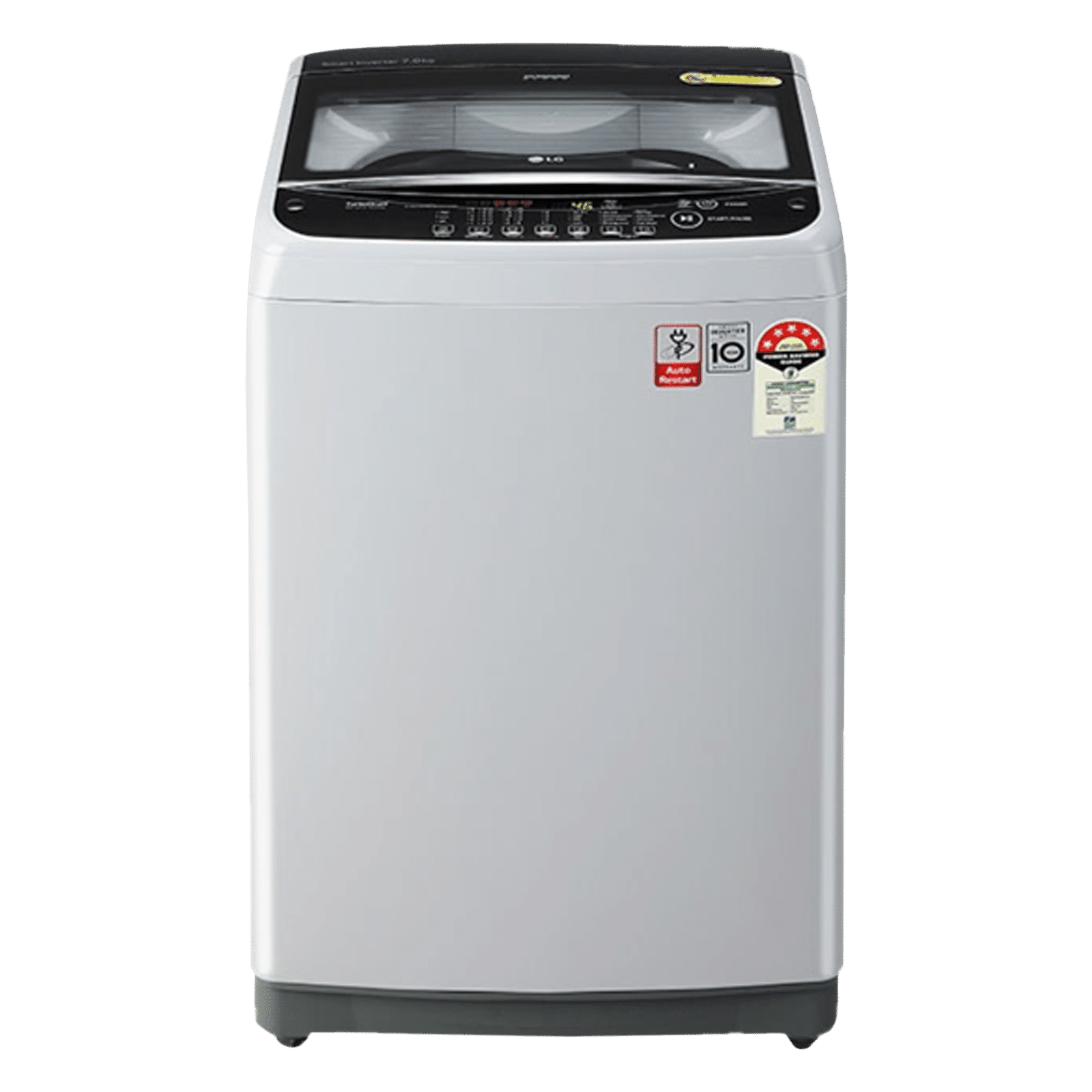 Buy Lg 8 Kg 5 Star Inverter Fully Automatic Top Load Washing Machine T80snsf1zasfqeil 5961